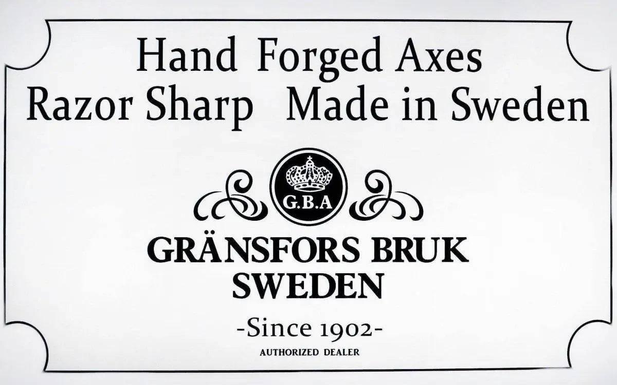 Gransfors Bruk Outdoor Axe 425 (Sweden) - NORTH RIVER OUTDOORS