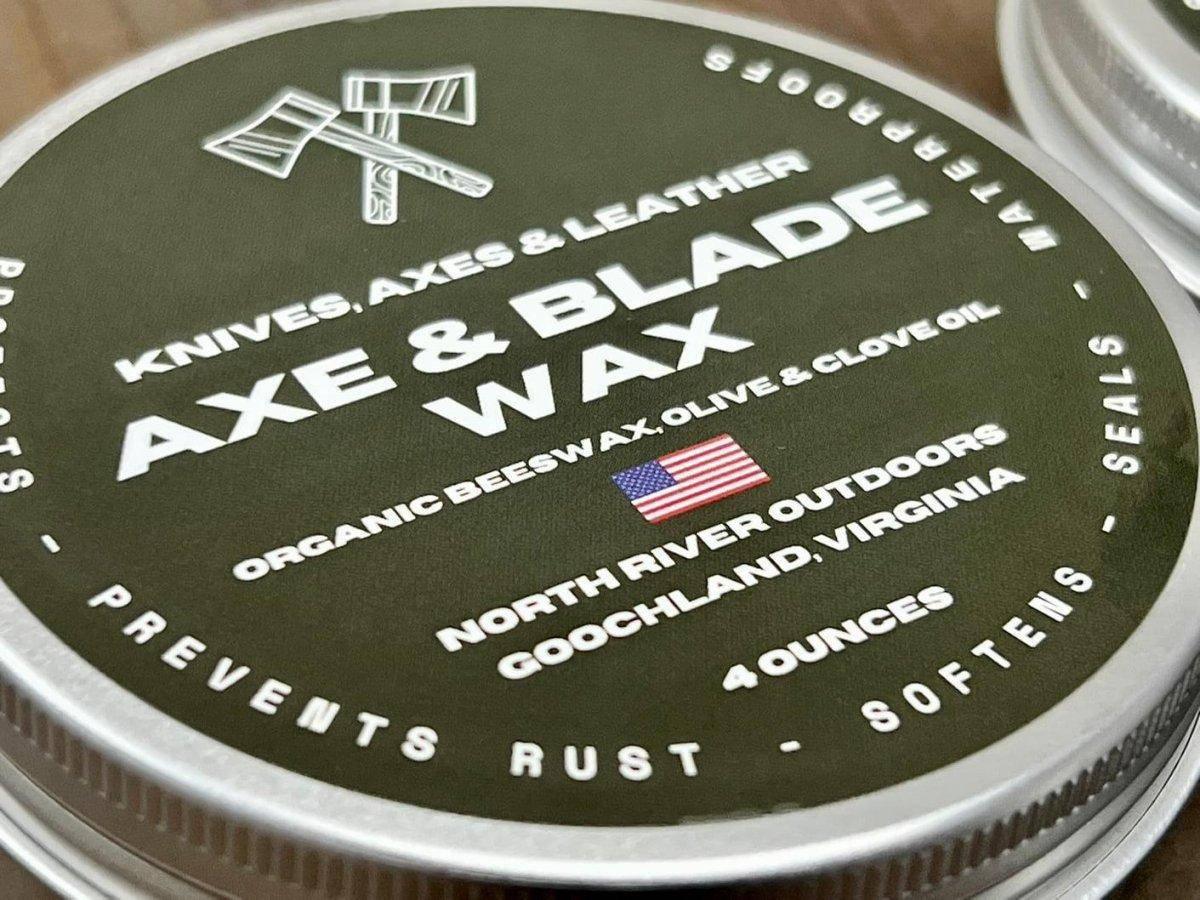 Axe Blade Wax Premium 4 oz (USA) - NORTH RIVER OUTDOORS