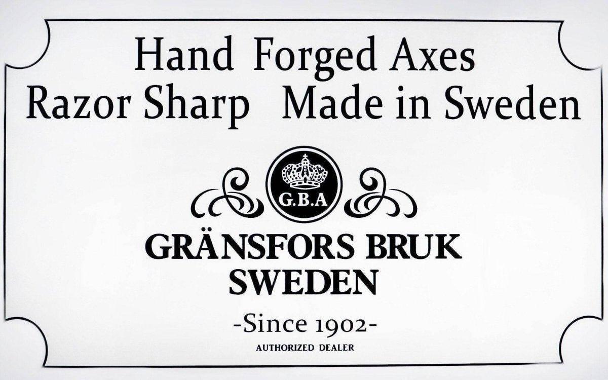 Gränsfors Mortise / Log House Corner Axe (Sweden) - NORTH RIVER OUTDOORS