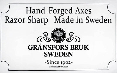 Gransfors Bruk Large Swedish Carving Axe #475-2 (Left Bevel) - NORTH RIVER OUTDOORS