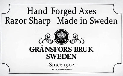 Gransfors Bruk Large Swedish Carving Axe #475-2 (Left Bevel) - NORTH RIVER OUTDOORS